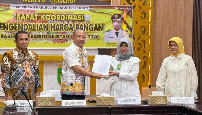 Pemkab Barito Selatan Perkuat Pengawasan dan Stabilitas Harga Pangan‎