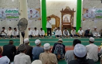Bupati dan Wabup Barsel Safari Ramadhan di Desa Babai, Kecamatan Karau Kuala