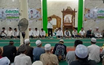 Bupati dan Wabup Barsel Safari Ramadhan di Desa Babai, Kecamatan Karau Kuala