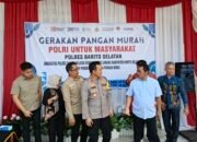 Sinergi Pemerintah Daerah dan Polri Jaga Stabilitas Pangan, Wabup Barito Selatan Hadiri Gerakan Pangan Murah di Polres