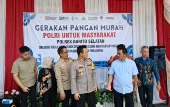 Sinergi Pemerintah Daerah dan Polri Jaga Stabilitas Pangan, Wabup Barito Selatan Hadiri Gerakan Pangan Murah di Polres