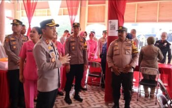 Kunjungi Pos Operasi Ketupat, Kapolres Barsel Pastikan Personel dan Sarpas Siap Layani Pemudik.