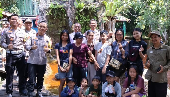Kapolres Barsel Pantau Langsung Tempat Wisata Banyu Habang