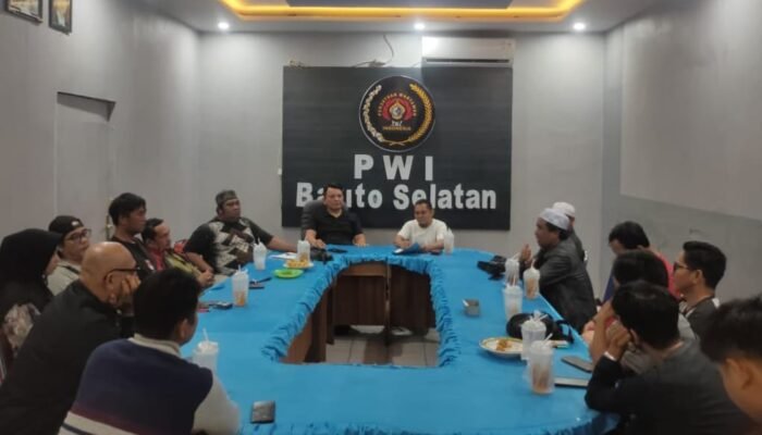 PWI Barito Selatan Gelar Rapat Insidental Bahas Keberlangsungan Organisasi dan Kerja Sama Media‎