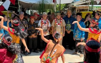 Wabup Barsel Resmikan Balai Basarah Erai Pakat di Gunung Rantau, Tekankan Harmoni Adat dan Kebersamaan