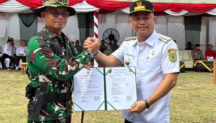 Bupati Barito Selatan Resmi Buka TMMD ke-128 TA 2026, Fokus Percepat Pembangunan Desa