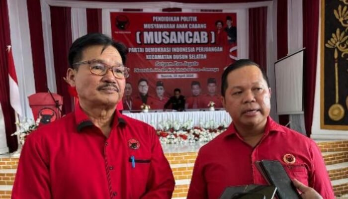 Musancab PDI Perjuangan Barsel, Fokus Konsolidasi dan Rekrutmen Gen Z Hadapi Pemilu 2029