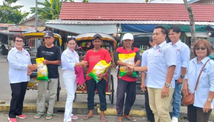 Perindo Barsel Gelar Aksi Sosial di Hari Buruh, Bagikan Bantuan untuk Warga
