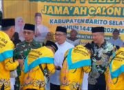 Bupati Barsel Lepas 84 Jemaah Haji di Masjid Agung Baiturrahman Buntok