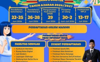 SMAN 2 Buntok Buka SPMB 2026/2027, Siapkan 216 Kuota Gratis dengan Fasilitas Modern