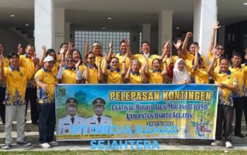 Lepas Kontingen FBIM 2026, Pemkab Barito Selatan Siap Angkat Budaya Lokal ke Panggung Nasional‎