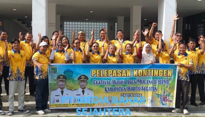 Lepas Kontingen FBIM 2026, Pemkab Barito Selatan Siap Angkat Budaya Lokal ke Panggung Nasional‎
