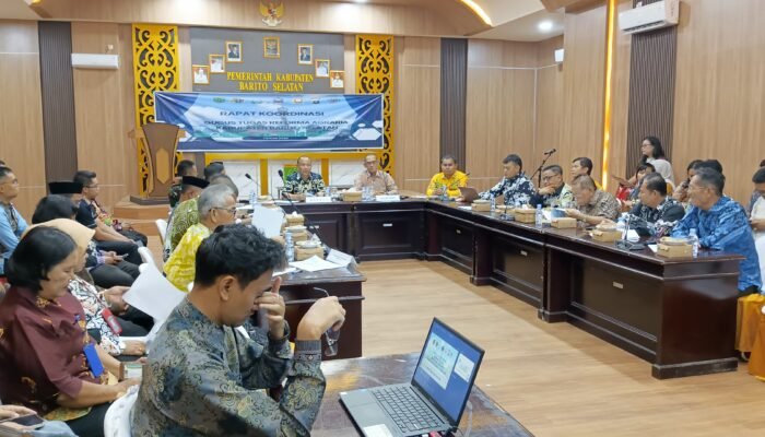 Bupati Barsel Pimpin Rapat Koordinasi Gugus Tugas Reforma Agraria, Dorong Sinergi Program 3 Juta Rumah