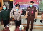 Polres Barito Selatan Musnahkan 105,69 Gram Sabu, Dua Pengedar Ditangkap dalam Operasi Mei 2026