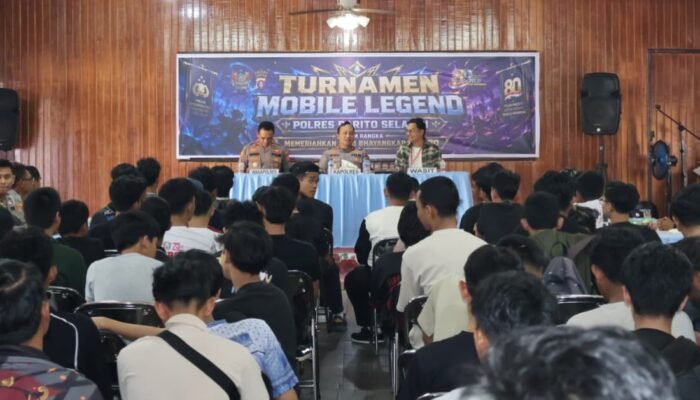 HUT Bhayangkara ke 80 Polres Barsel Gelar Turnamen Mobile Legend Kapres Cup 2026