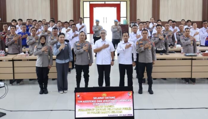 Karo RBP Stamarena Polri Tinjau Inovasi ANJELI dan MPP Barito Selatan, Apresiasi Pelayanan Publik Polres Barsel