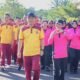 Semarak HUT Bhayangkara ke-80, Polres Barito Selatan Gelar Jalan Sehat dan Lomba Hiburan, Pererat Kebersamaan Internal