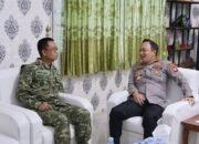 Kapolres Barsel Perkuat Sinergi dengan Dandim 1012/Buntok, Komitmen Jaga Stabilitas Keamanan Daerah