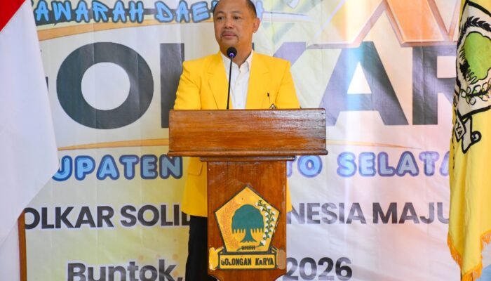 Eddy Raya Samsuri Kembali Pimpin Golkar Barito Selatan, Fokus Perkuat Konsolidasi dan Hadapi Agenda Politik