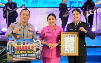 Polres Barito Selatan Raih Juara I Ketahanan Pangan Polda Kalteng, Inovasi Anjeli Masuk Nominasi Kementerian PANRB
