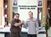 Kapolres Barsel Perkuat Sinergi Penegakan Hukum Lewat Silaturahmi dengan Kajari Barito Selatan