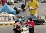 2.000 Masker Gratis Dibagikan, Pemkab Barsel Bergerak Cepat Cegah Dampak Kabut Asap dan ISPA