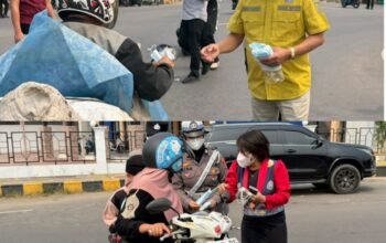 2.000 Masker Gratis Dibagikan, Pemkab Barsel Bergerak Cepat Cegah Dampak Kabut Asap dan ISPA