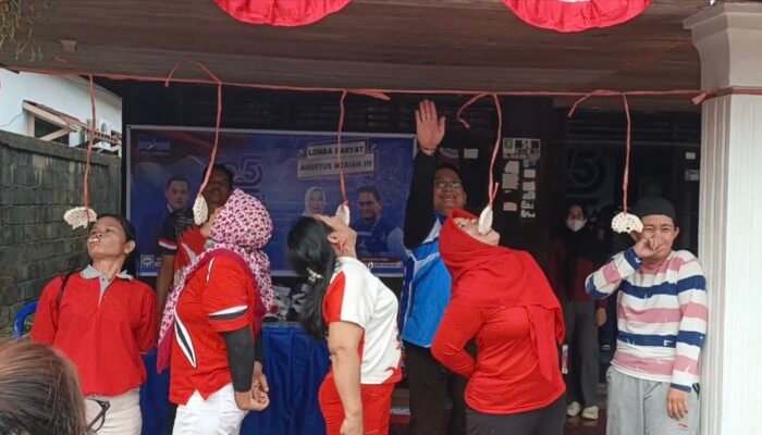 Meriahkan HUT Demokrat, DPC Demokrat Barsel Gelar Aneka Lomba Rakyat