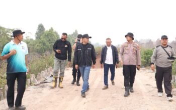 Patroli Terpadu Karhutla, Kapolres Barsel Pantau 3 Hotspot Gunakan Drone