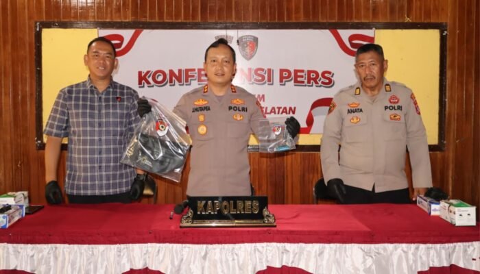 Polres Barsel Bongkar Kasus Karhutla Pamangka, ABH 15 Tahun Diamankan, Aktor Intelektual Diburu