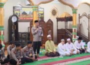 Jumat Curhat Jadi Momen Perpisahan, Kapolres Barsel Pamit kepada Jamaah Masjid Baiturrahman