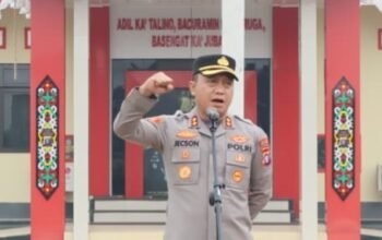 Apel Terakhir Kapolres Barsel, AKBP Jecson Pamit: “Jadilah Polri yang Terbaik untuk Masyarakat”