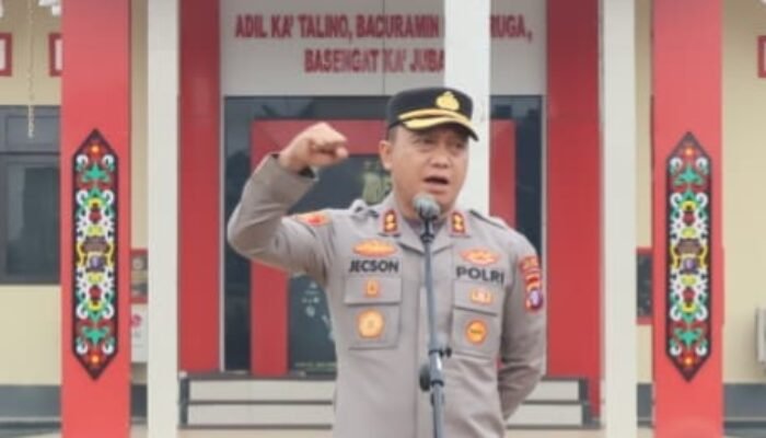 Apel Terakhir Kapolres Barsel, AKBP Jecson Pamit: “Jadilah Polri yang Terbaik untuk Masyarakat”