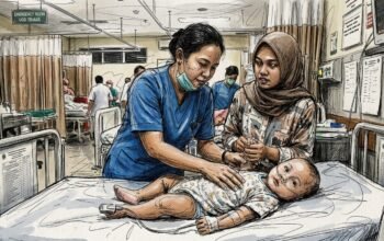 TRAGEDI KABUT ASAP! Bayi 6 Bulan Meninggal di IGD RSUD Buntok, Pneumonia Jadi Diagnosis Medis
