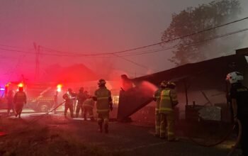 Warung Mama Maradona di Buntok Ludes Terbakar, Damkar Bergerak Cepat Jinakkan Api
