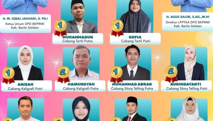 Barito Selatan Juara Umum GUNTARA 2026 Tingkat Provinsi Kalteng, Raih 47 Poin